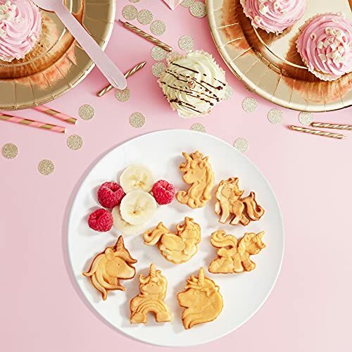 bella mini waffle maker unicorn